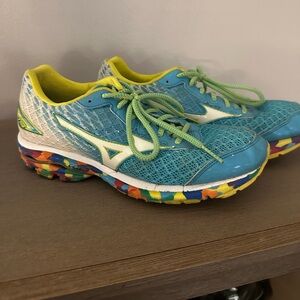 Mizuno Wave Rider 19 'Blue White' Women’s Size 9